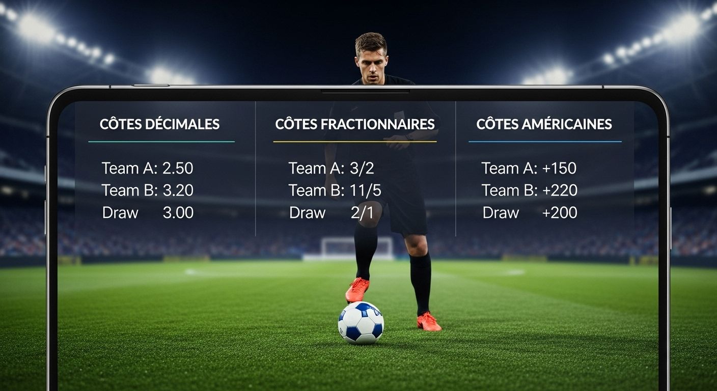 Formats de cotes betting strategies