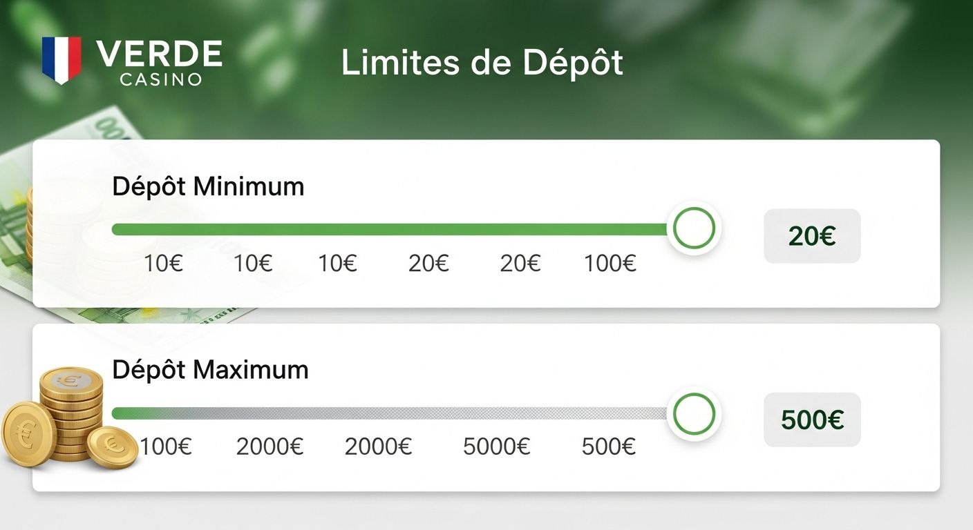 Limites de dépôt deposit limits