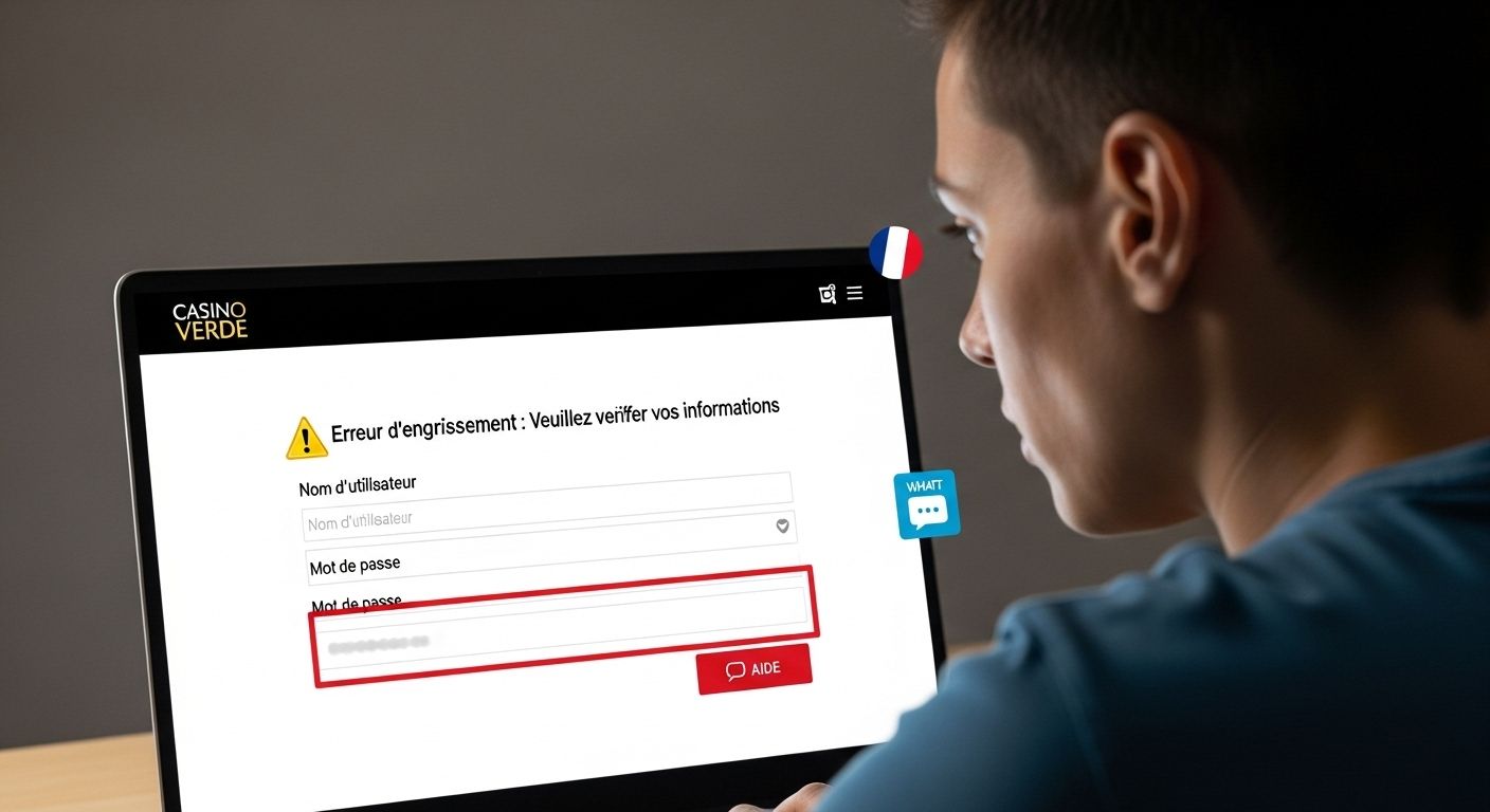 Dépannage des problèmes d'inscription verify casino account